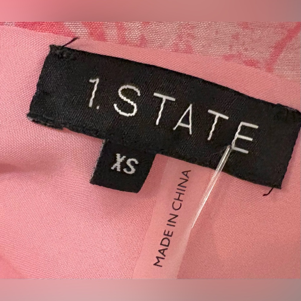 1. State Pink Floral Mini Dress - Picture 9 of 11